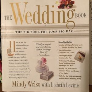 The Wedding Book by Mindy Weiss
